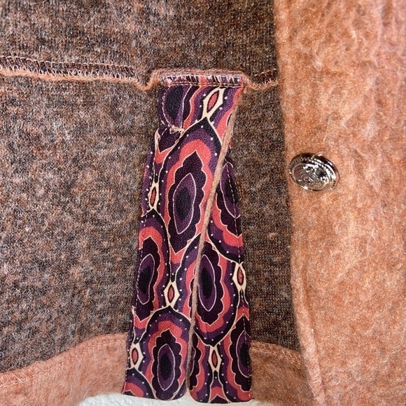 Maria Sole Made in Italy Boxy Style Blazer Mohair Wool Blend Size Small Classic - Picture 5 of 8